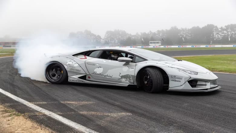 Test driving before Goodwood