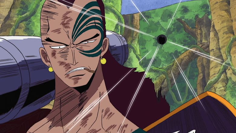 Enorme Bazooka de Fogo! Ruffy VS Demônio da Guerra Wiper.